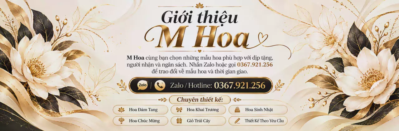 Ảnh bìa Shop hoa tươi Phường An Hội Đông Hồ Chí Minh - Chọn hoa gửi đúng tâm tình